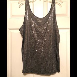 Lane Bryant Sequins Tank